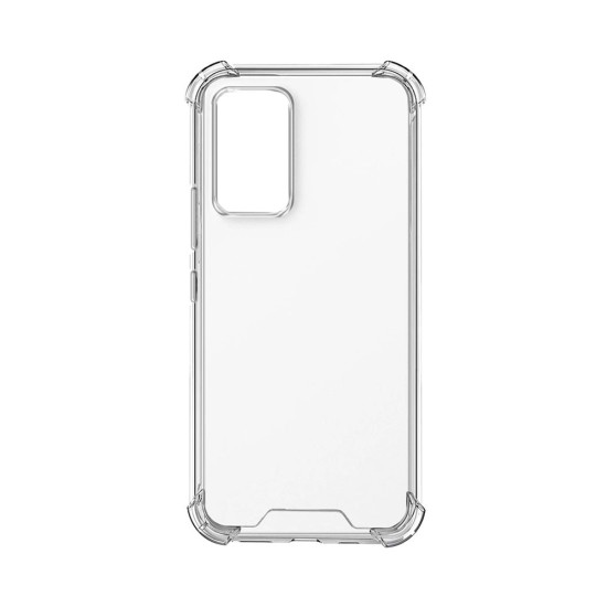 Capa de Silicone com Cantos Duras para Samsung Galaxy A02s Transparente